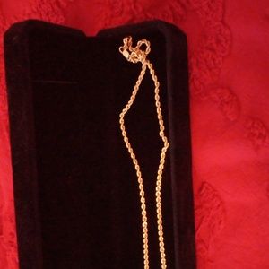 10k Real Yellow Gold 22" 2.5mm Diamond Cut Rope Chain Necklace 3.4gm Necklace